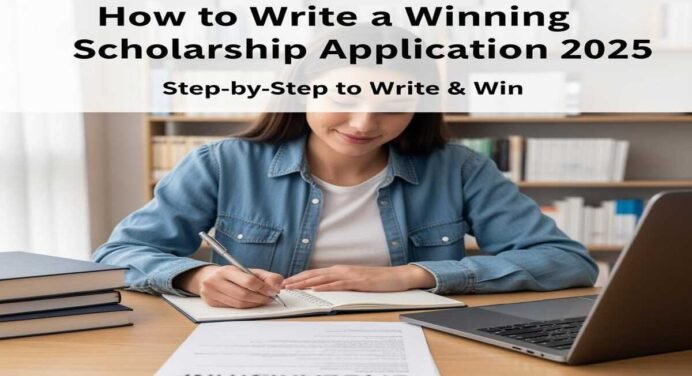 How to Write a Winning Scholarship Application 2025: A Step-by-Step Guide