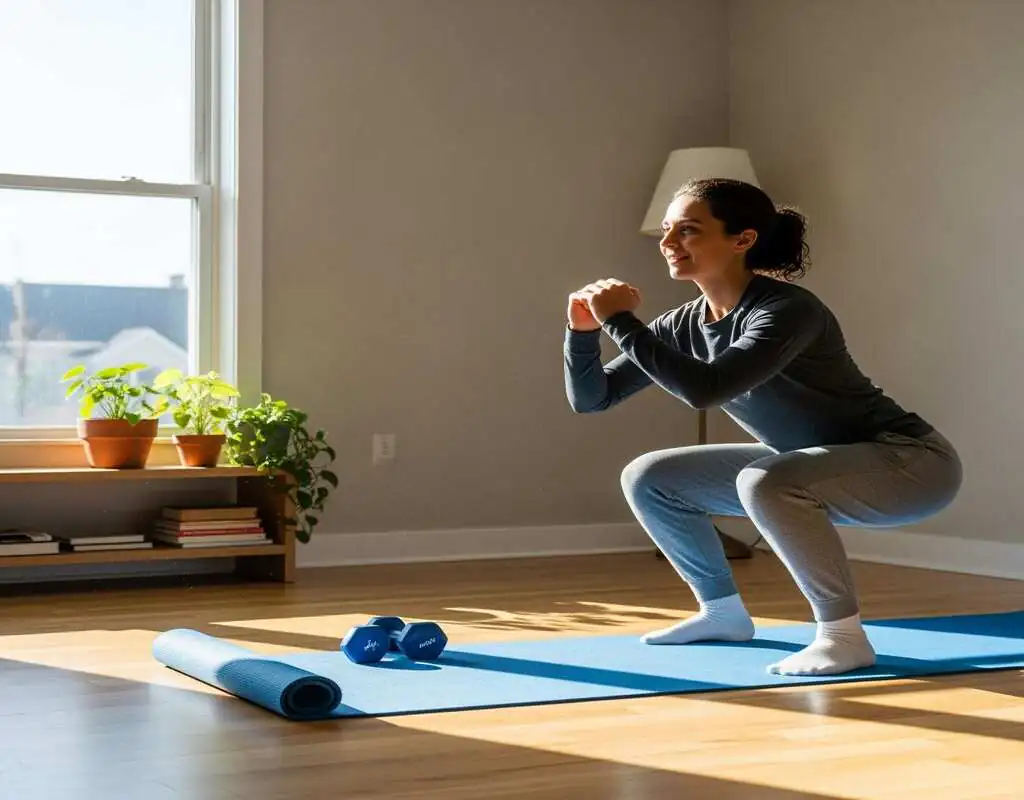 Quick At-home workouts routine