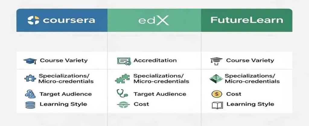 Comparison of top online learning platforms for health professionals